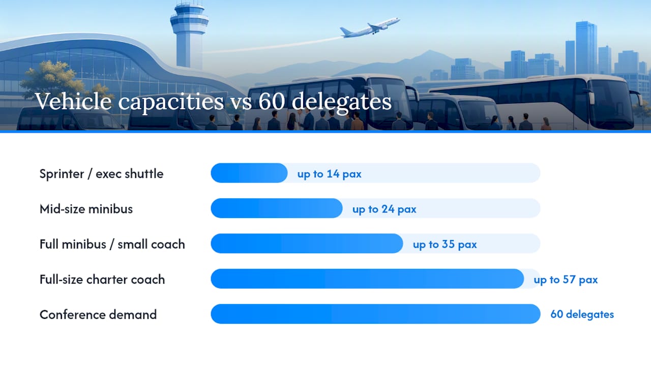 Airport group vehicle sizing comparison